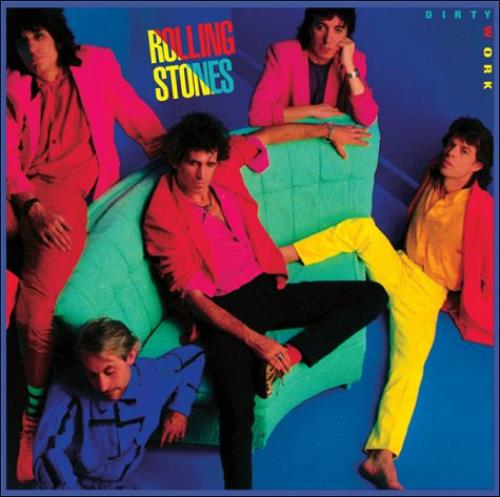 The Rolling Stones Dirty Work CD album (CDLP) UK ROLCDDI475805