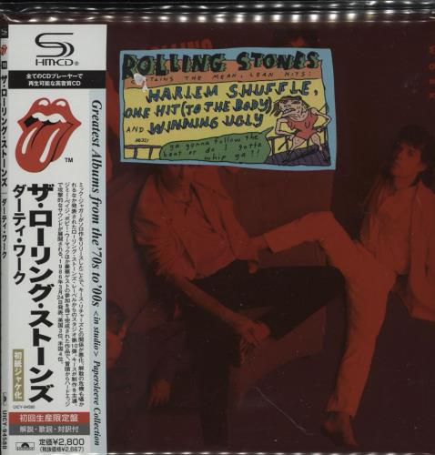 The Rolling Stones Dirty Work SHM CD Japanese ROLHMDI504820