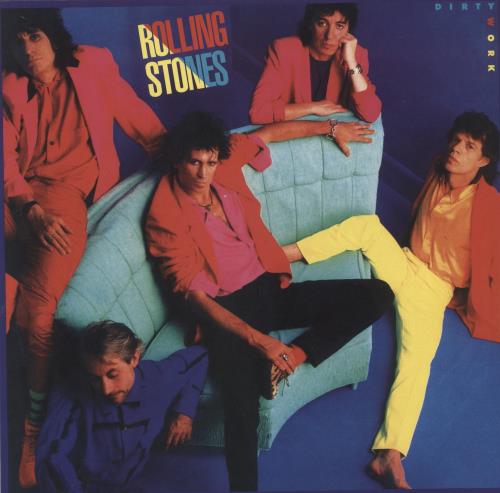 The Rolling Stones Dirty Work vinyl LP album (LP record) UK ROLLPDI877621