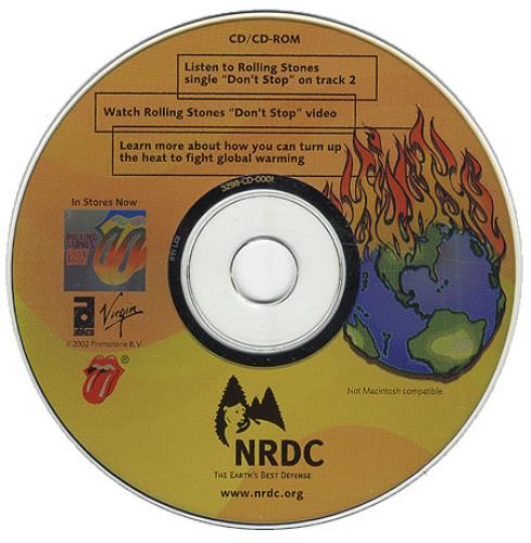 The Rolling Stones Don't Stop CD single (CD5 / 5") US ROLC5DO240445