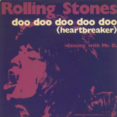 The Rolling Stones Doo Doo Doo Doo Doo (Heartbreaker) + P/S 7" vinyl single (7 inch record / 45) Italian ROL07DO804563