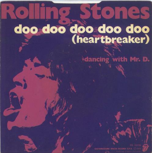 The Rolling Stones Doo Doo Doo Doo Doo (Heartbreaker) + P/S 7" vinyl single (7 inch record / 45) Italian ROL07DO804563