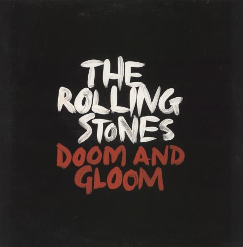 The Rolling Stones Doom And Gloom - EX 10" vinyl single (10 inch record) UK ROL10DO873013