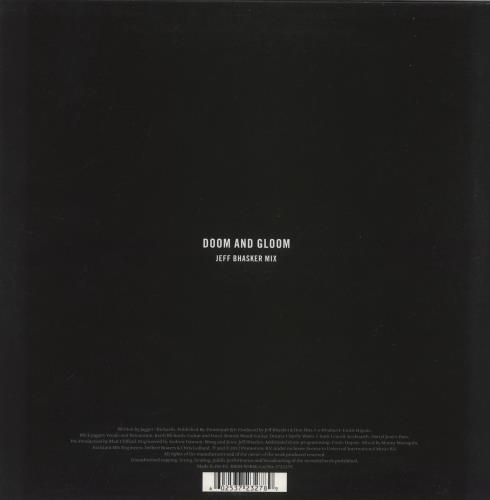 The Rolling Stones Doom And Gloom - EX 10" vinyl single (10 inch record) UK ROL10DO873013