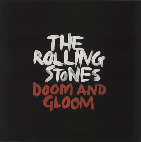 The Rolling Stones Doom And Gloom 10" vinyl single (10 inch record) UK ROL10DO680744