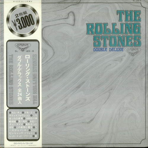 The Rolling Stones Double Deluxe 2-LP vinyl record set (Double LP Album) Japanese ROL2LDO123808