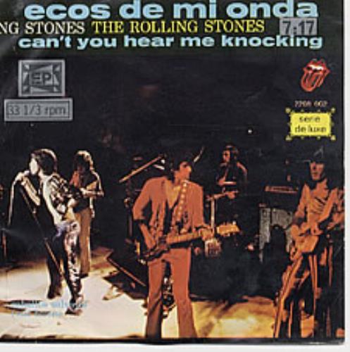 The Rolling Stones Ecos De Mi Onda 7" vinyl single (7 inch record / 45) Mexican ROL07EC248624