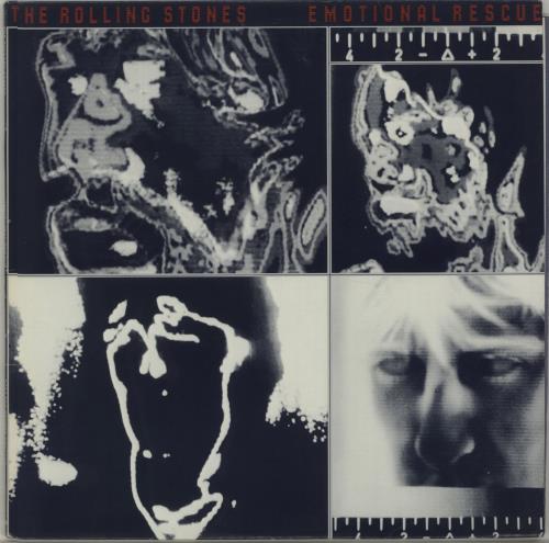 The Rolling Stones Emotional Rescue + Poster vinyl LP album (LP record) Canadian ROLLPEM581535