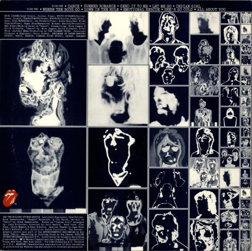 The Rolling Stones Emotional Rescue + Poster vinyl LP album (LP record) US ROLLPEM701857