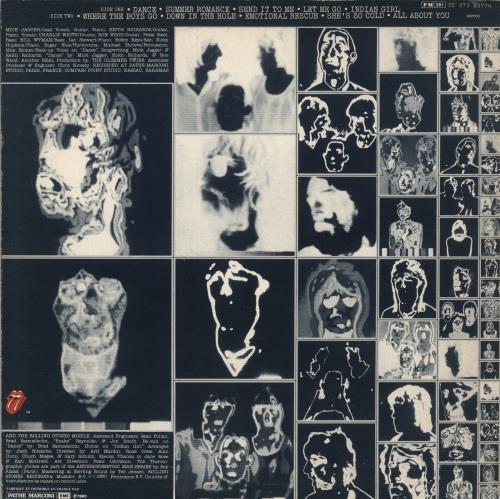 The Rolling Stones Emotional Rescue + poster vinyl LP album (LP record) French ROLLPEM885209
