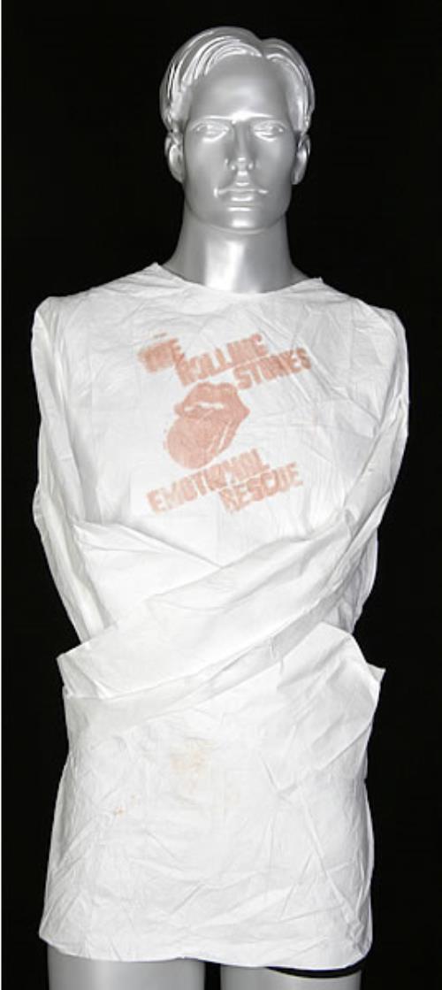 The Rolling Stones Emotional Rescue Straitjacket memorabilia US ROLMMEM453407