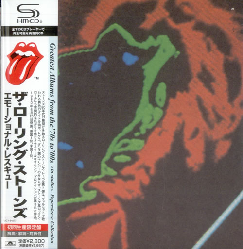 The Rolling Stones Emotional Rescue SHM CD Japanese ROLHMEM504798