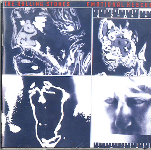 The Rolling Stones Emotional Rescue CD album (CDLP) UK ROLCDEM623450
