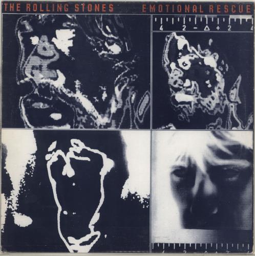The Rolling Stones Emotional Rescue vinyl LP album (LP record) Portuguese ROLLPEM708248