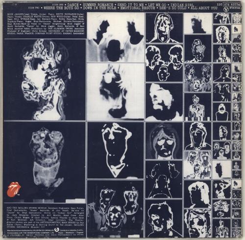 The Rolling Stones Emotional Rescue vinyl LP album (LP record) Portuguese ROLLPEM708248