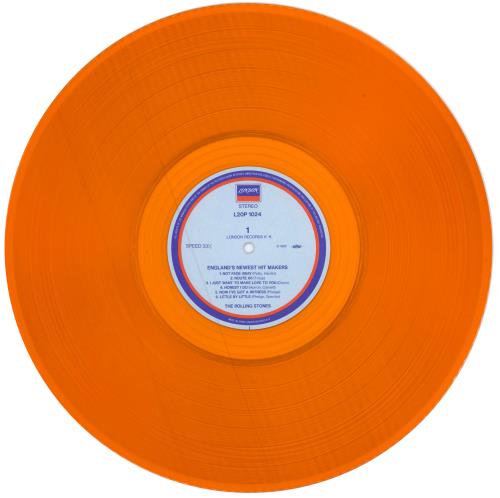 The Rolling Stones England's Newest Hit Makers - Orange Vinyl vinyl LP album (LP record) Japanese ROLLPEN785804