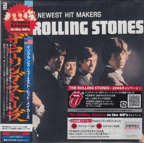 The Rolling Stones England's Newest Hit Makers CD album (CDLP) Japanese ROLCDEN356758
