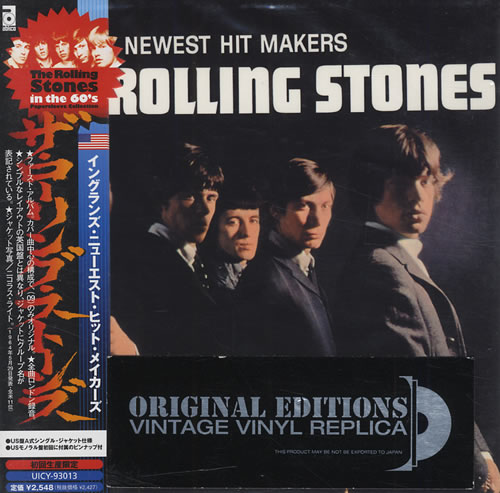 The Rolling Stones England's Newest Hit Makers CD album (CDLP) Japanese ROLCDEN432014