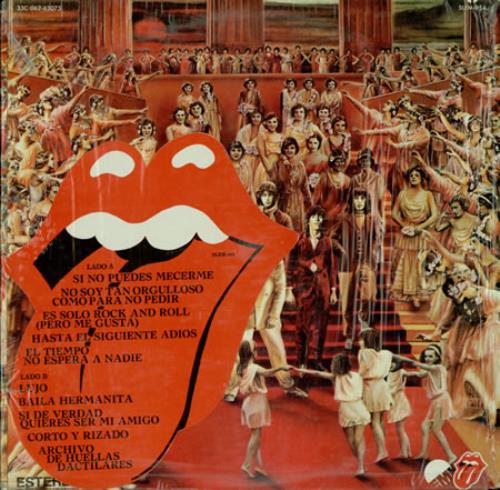The Rolling Stones Es Solo Rock And Roll vinyl LP album (LP record) Mexican ROLLPES111659