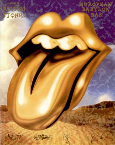 The Rolling Stones European Babylon Bar tour programme UK ROLTREU389241
