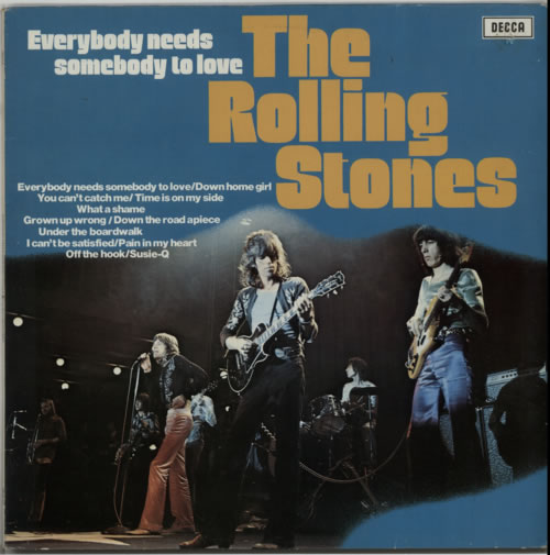 The Rolling Stones Everybody Needs Somebody To Love vinyl LP album (LP record) Dutch ROLLPEV622226