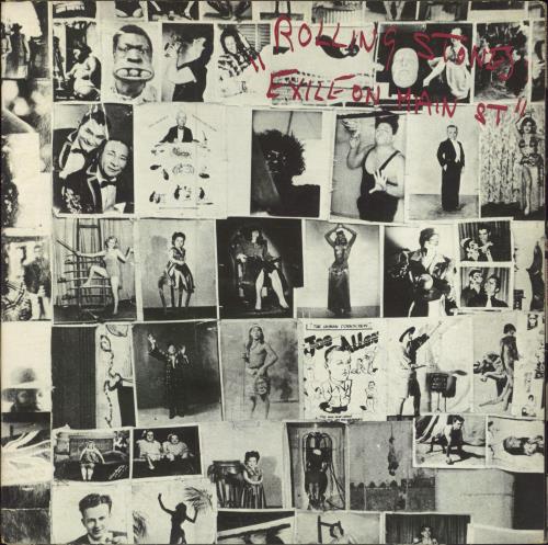 The Rolling Stones Exile On Main St + Postcards - EX 2-LP vinyl record set (Double LP Album) US ROL2LEX704217