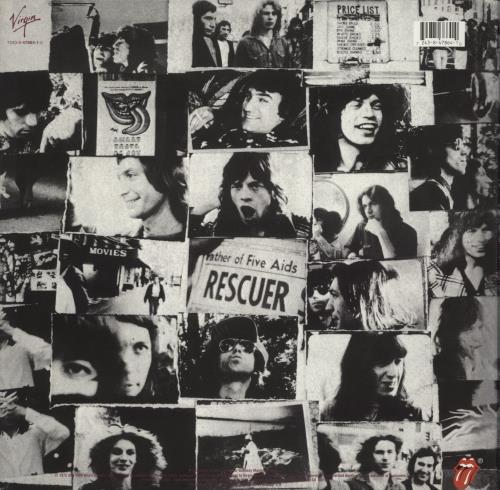 The Rolling Stones Exile On Main Street - 180gm 2-LP vinyl record set (Double LP Album) US ROL2LEX866643