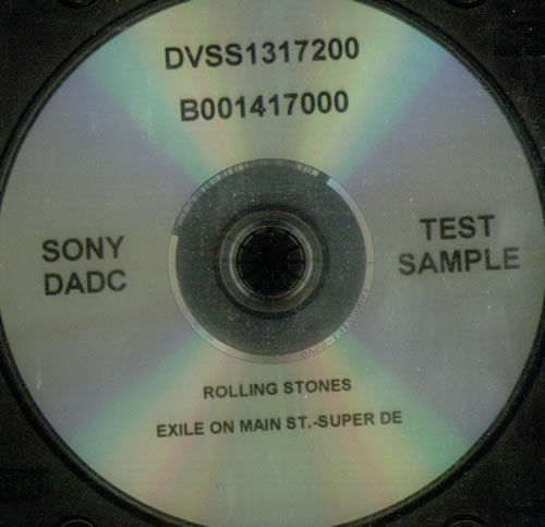 The Rolling Stones Exile On Main Street DVD US ROLDDEX546903