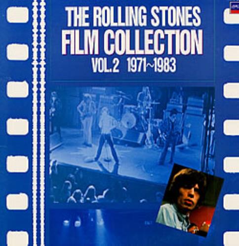 The Rolling Stones Film Collection Vol. 2 1971~1983 vinyl LP album (LP record) Japanese ROLLPFI232546