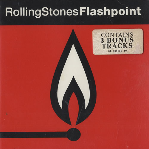 The Rolling Stones Flashpoint + Interview CD 2 CD album set (Double CD) Dutch ROL2CFL443994