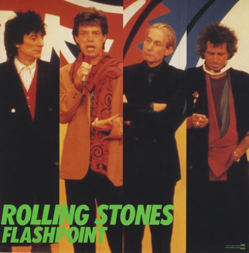 The Rolling Stones Flashpoint display Japanese ROLDIFL429556