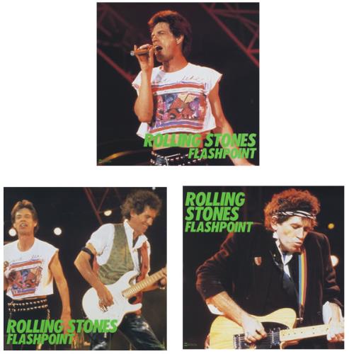 The Rolling Stones Flashpoint display Japanese ROLDIFL429556