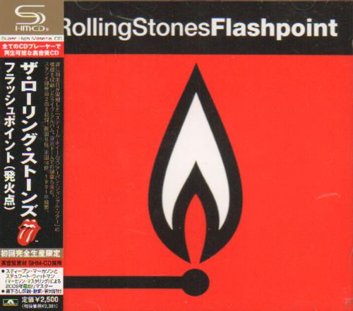 The Rolling Stones Flashpoint SHM CD Japanese ROLHMFL485255