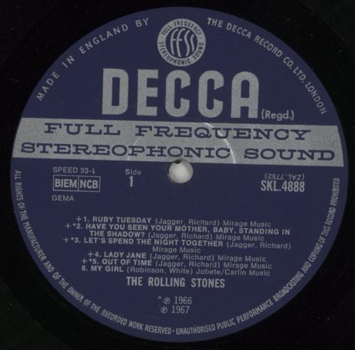 The Rolling Stones Flowers - Export - 1st - Unboxed vinyl LP album (LP record) UK ROLLPFL796267