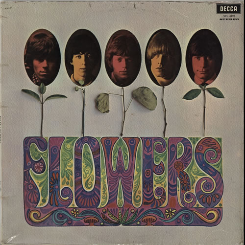 The Rolling Stones Flowers vinyl LP album (LP record) South African ROLLPFL634554