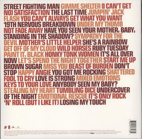 The Rolling Stones Forty Licks - 180 Gram Heavyweight Vinyl 4-LP vinyl album record set UK ROL4LFO888431