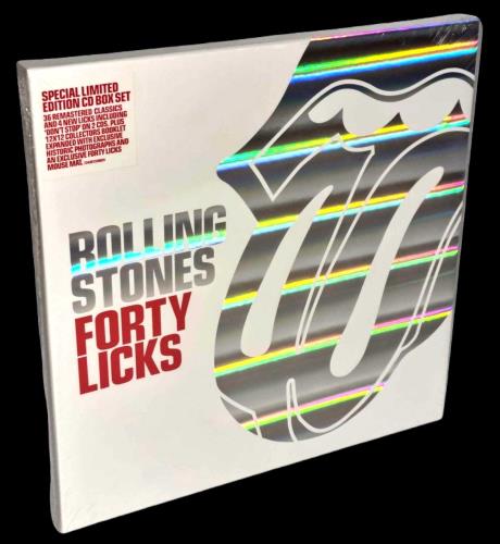 The Rolling Stones Forty Licks - Sealed CD Album Box Set UK ROLDXFO228832