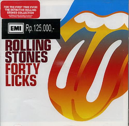The Rolling Stones Forty Licks 2 CD album set (Double CD) Indonesian ROL2CFO296129