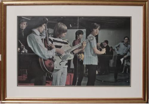 The Rolling Stones Framed And Mounted Autographed Magazine Spread memorabilia UK ROLMMFR547195