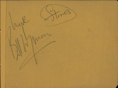 The Rolling Stones Full Set Of 1966 Autographs memorabilia New Zealand ROLMMFU644414