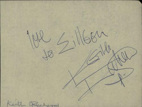 The Rolling Stones Full Set Of 1966 Autographs memorabilia New Zealand ROLMMFU644414
