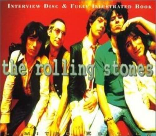 The Rolling Stones Fully Illustrated Book & Interview Disc book UK ROLBKFU72399