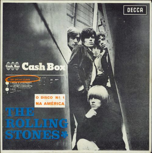 The Rolling Stones Get Off My Cloud 7" vinyl single (7 inch record / 45) Portuguese ROL07GE825911