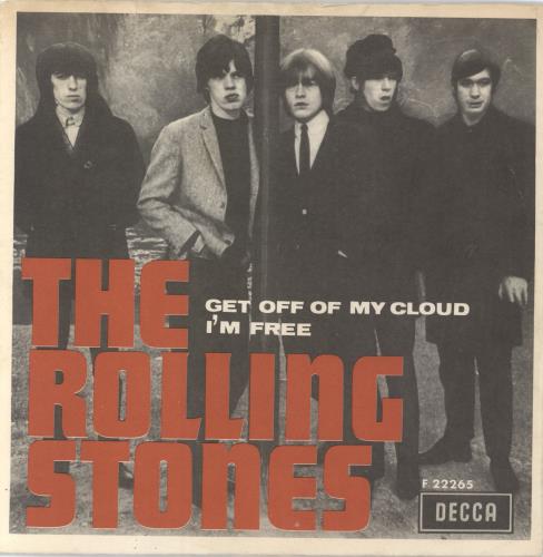 The Rolling Stones Get Off Of My Cloud + P/S 7" vinyl single (7 inch record / 45) Swedish ROL07GE795697