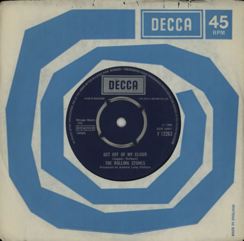 The Rolling Stones Get Off Of My Cloud - Boxed 7" vinyl single (7 inch record / 45) UK ROL07GE617547
