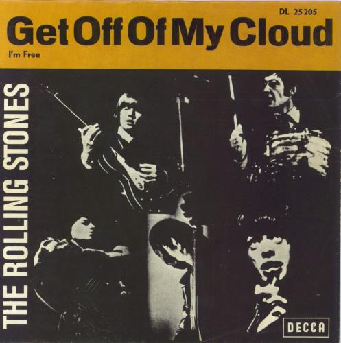 The Rolling Stones Get Off Off My Cloud - 2nd 7" vinyl single (7 inch record / 45) German ROL07GE793430