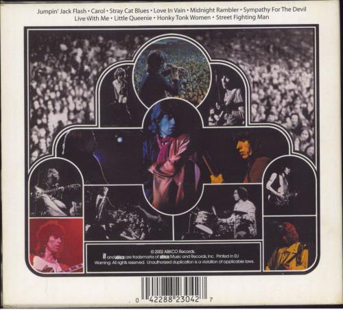 The Rolling Stones Get Yer Ya-Ya's Out! + Certificate super audio CD SACD UK ROLSAGE805751