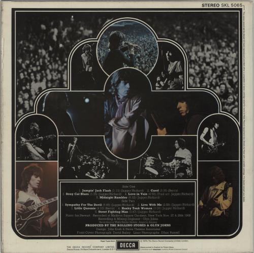 The Rolling Stones Get Yer Ya-Ya's Out! - 2nd - EX vinyl LP album (LP record) UK ROLLPGE675950