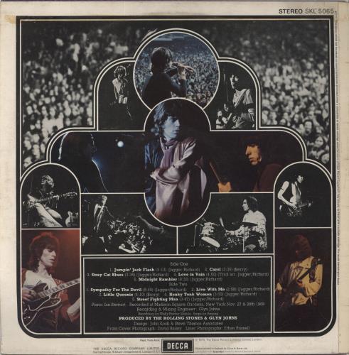 The Rolling Stones Get Yer Ya-Ya's Out! - 3rd vinyl LP album (LP record) UK ROLLPGE547263