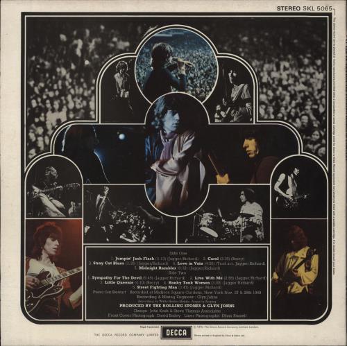 The Rolling Stones Get Yer Ya-Ya's Out! - 4th vinyl LP album (LP record) UK ROLLPGE77850